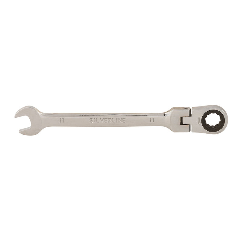 Silverline 457016 Flexible Head Ratchet Spanner