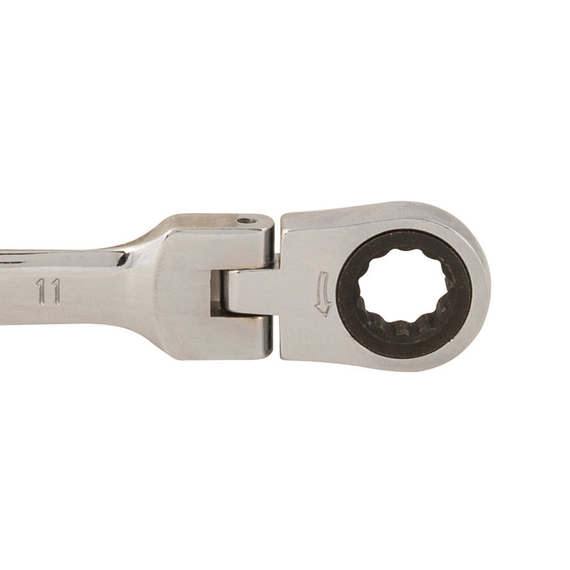 Silverline 457016 Flexible Head Ratchet Spanner