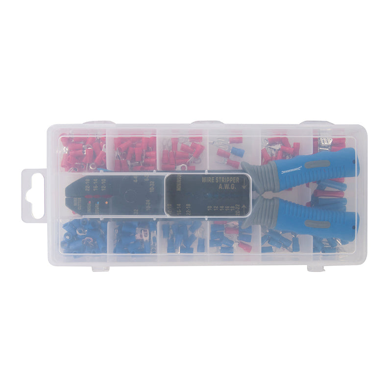 Silverline 457054 Crimping Tool Set 271pce
