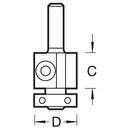 Trend Tools 46/03X1/2TC Rota-Tip Cutter 19Mm Diameter