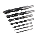 Silverline 464911 Lip & Spur Drill Bit Set 7pce