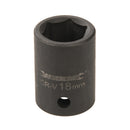 Silverline 467682 Impact Socket 1/2" Drive 6pt Metric
