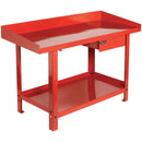 Clarke 7637718 CWB1500D 1.5m Engineers' Steel Workbench