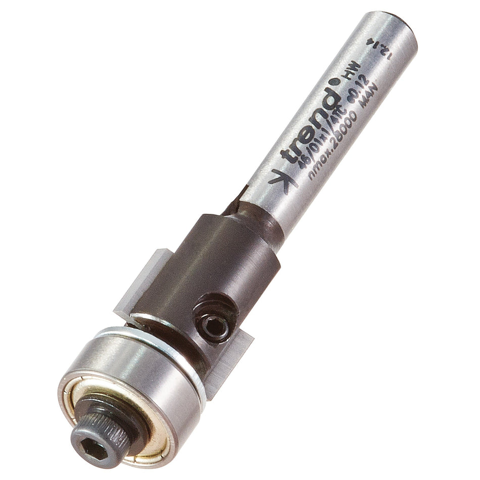Trend Tools 46/01X1/4TC Rota-Tip Trimmer 12.7Mm Diameter 8Mm Length