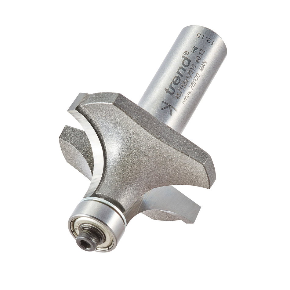 Trend Tools 46/155X1/2TC Bearing Guided Ovolo Cutter 14.2Mm Radius