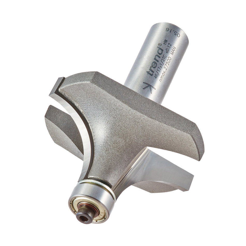 Trend Tools 46/17X1/2TC Bearing Guided Ovolo Cutter 19Mm Radius
