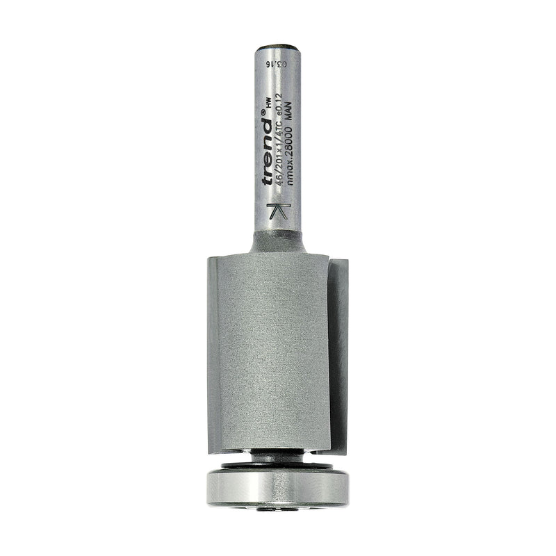 Trend Tools 46/201X1/4TC Low Profile Trimmer 19.1Mm Diameter 25.0Mm Length