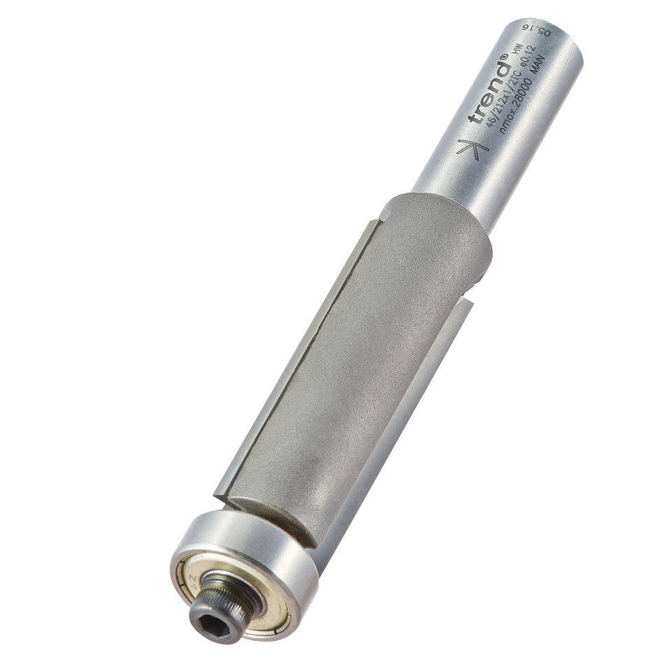 Trend Tools 46/212X1/2TC Guided Trimmer 19.1Mm Diameter 50Mm Length