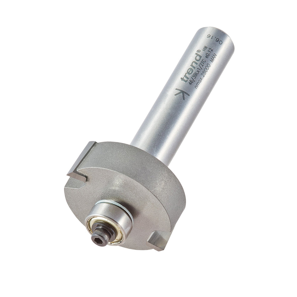 Trend Tools 46/39LX1/2TC Bearing Guided 35Mm Diameter Rebater