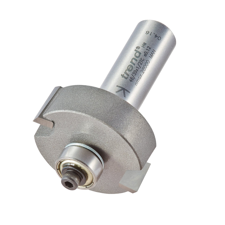 Trend Tools 46/39X1/2TC Bearing Guided 35Mm Diameter Rebater