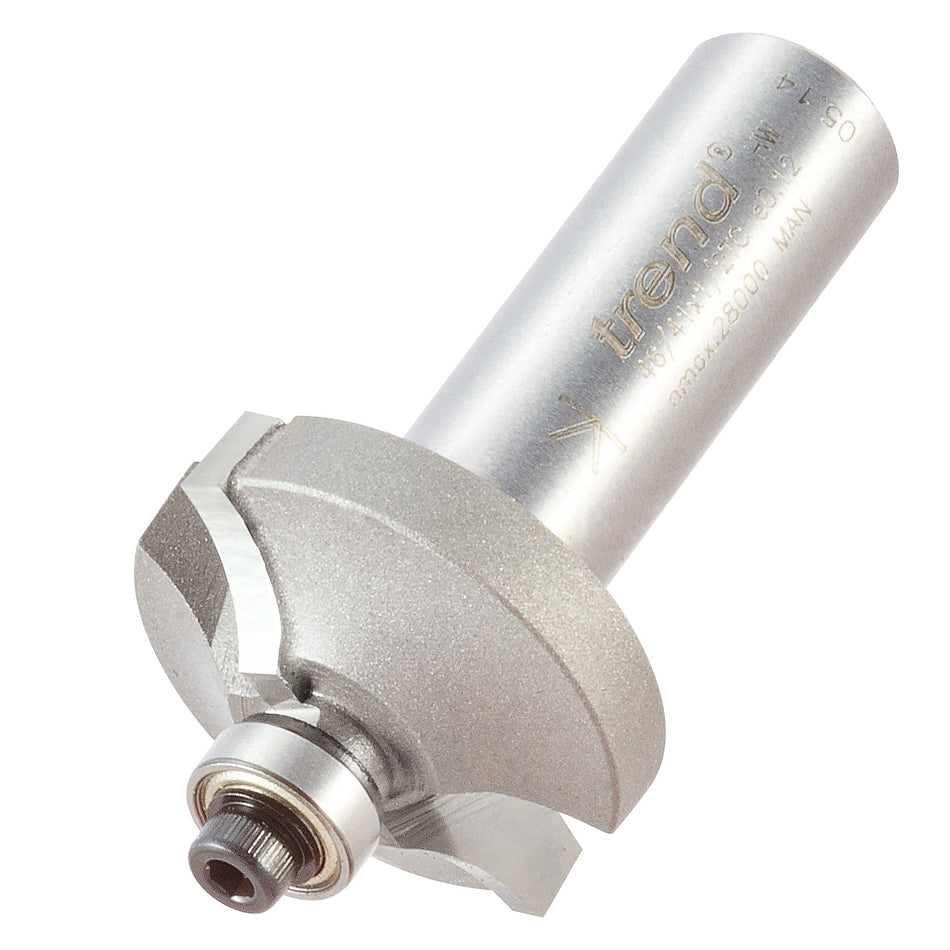 Trend Tools 46/41X1/2TC Guided Flat Ovolo Cutter 12Mm Radius