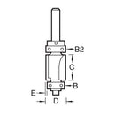 Trend Tools 46/521X1/4TC Guided 1Mm Rebater Profiler For Damaged Trim