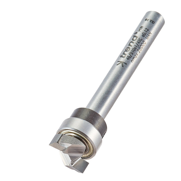 Trend Tools 46/910X1/4TC Guided  Profiler 12.7Mm Dia X 4Mm Cut