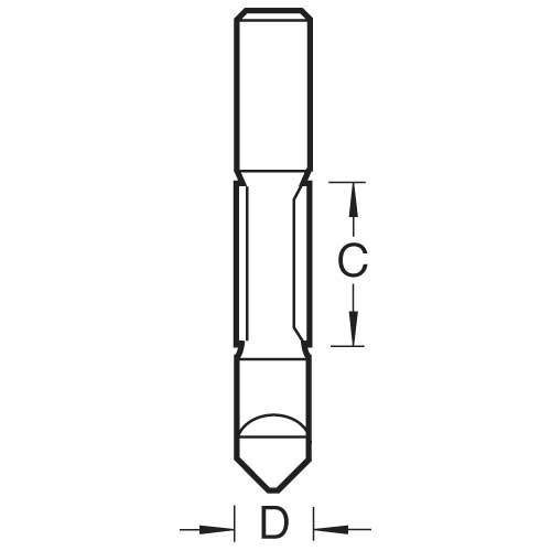 Trend Tools 47/40X1/2TC Pierce And Trim Cutter