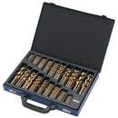 Clarke 1801565 CHT565 170 piece Titanium Coated HSS Drill Bit Set (1-10mm)