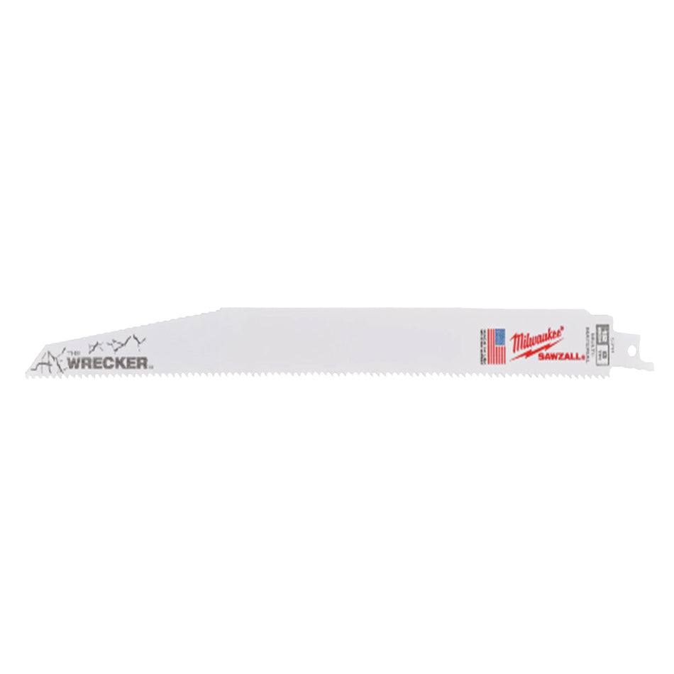 Milwaukee 48005711 300mm 12" Metal The Wrecker Sawzall Blades - 5pk