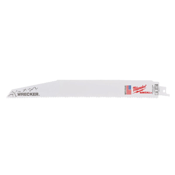 Milwaukee 48005711 300mm 12" Metal The Wrecker Sawzall Blades - 5pk