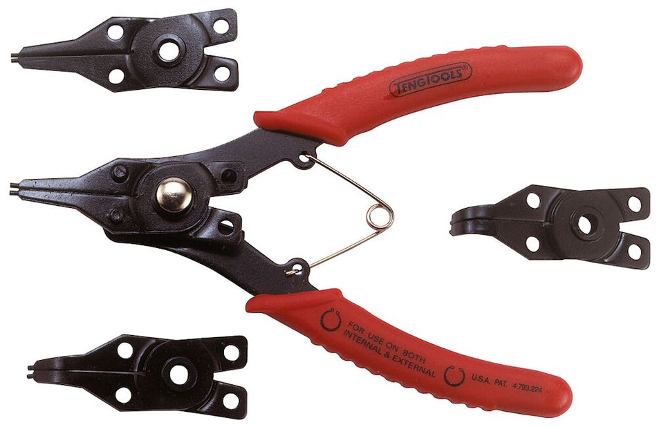Teng Tools 480 5 Piece Circlip Plier Set
