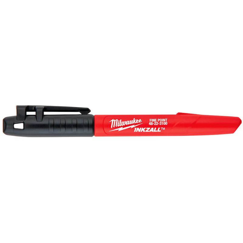 Milwaukee 48223100 INKZALL™ marker black - 1/2/5/10 Pack