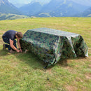 Silverline 488443 Camouflage Tarpaulin
