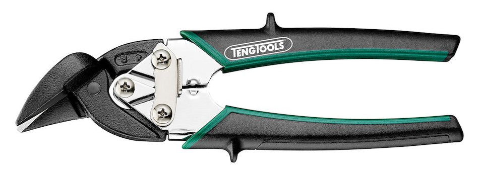 Teng Tools 493-7N Compact tin snip straight/right cut Cr-Mo 182mm