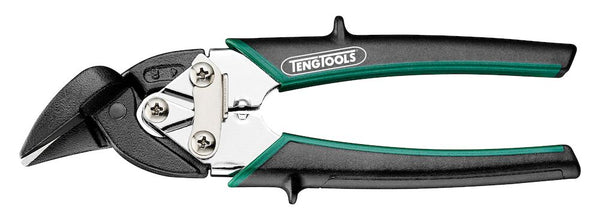 Teng Tools 493-7N Compact tin snip straight/right cut Cr-Mo 182mm