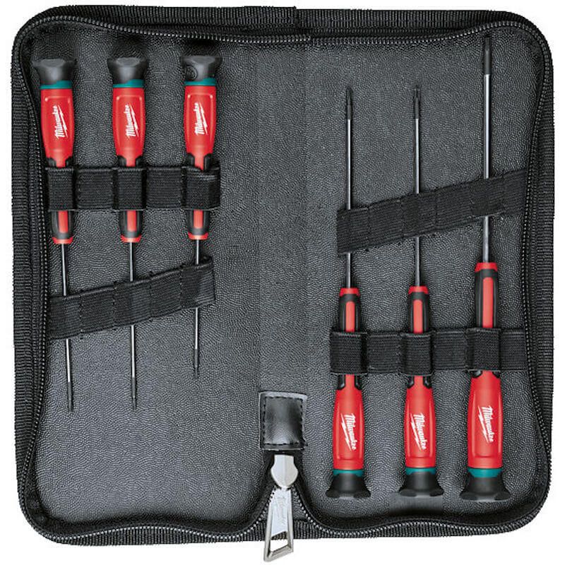 Milwaukee 4932471870 6pc Torx Precision Screwdriver Set