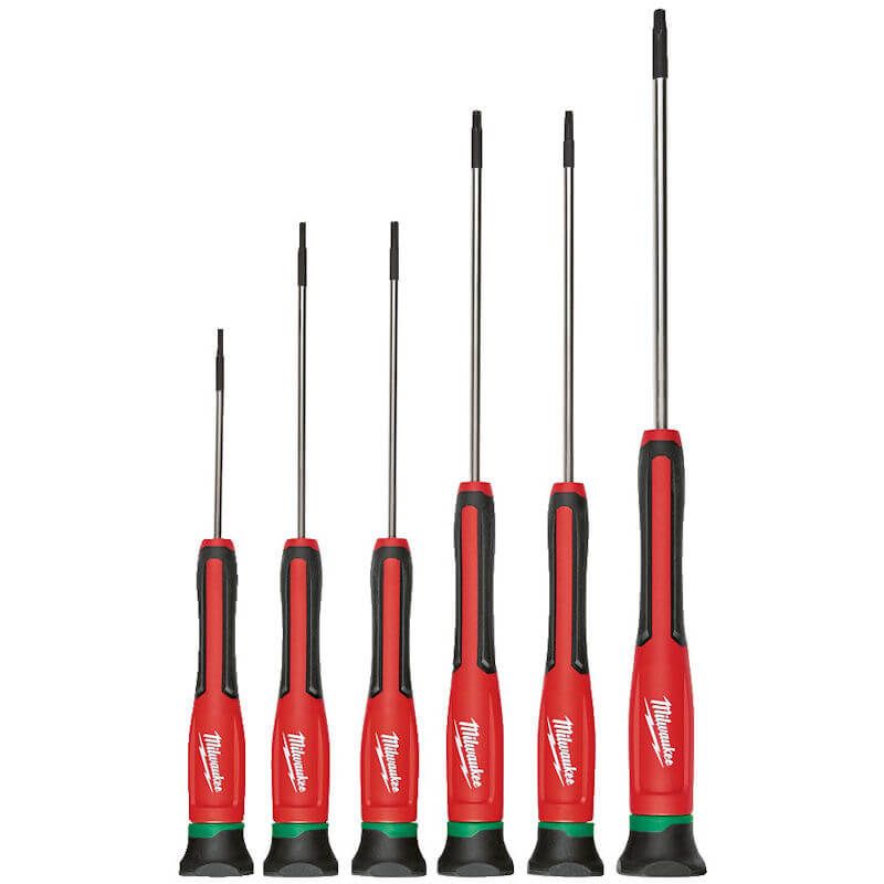 Milwaukee 4932471870 6pc Torx Precision Screwdriver Set