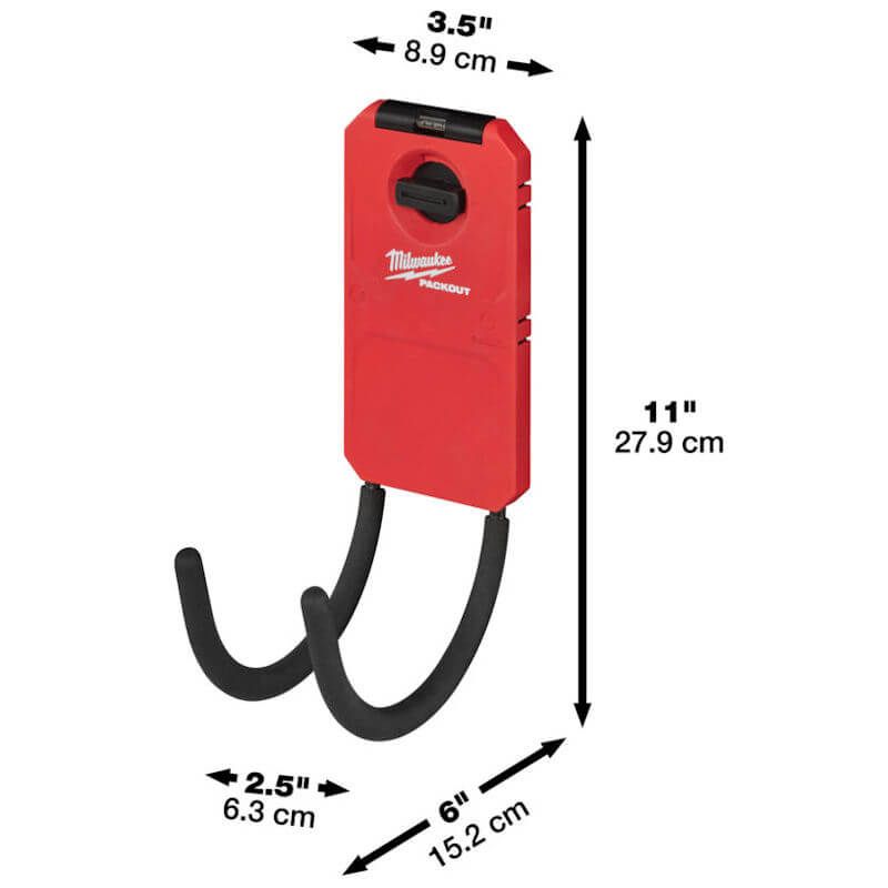 Milwaukee 4932480701 PACKOUT Curved Utility Hook