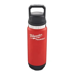 Milwaukee 4932493465 PACKOUT BOTTLE 710 ML CHUG LID RED