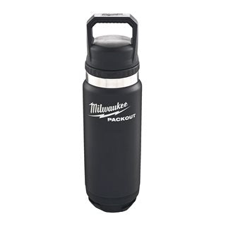 Milwaukee 4932493466 PACKOUT BOTTLE 710 ML CHUG LID BLACK