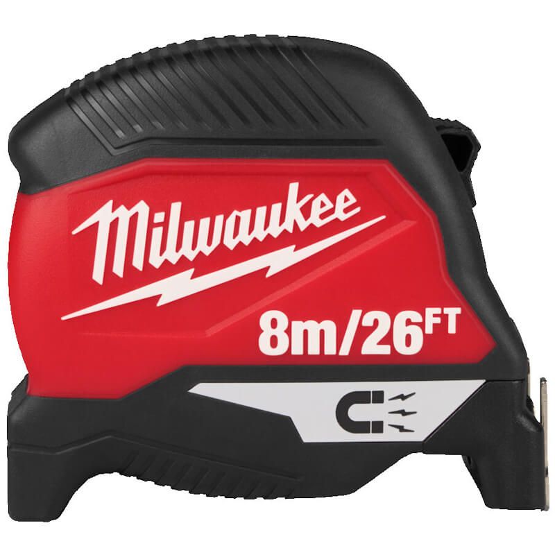 Milwaukee 4932498771 MAGNETIC Tape Measure (Gen 4) 8m/26ft-30