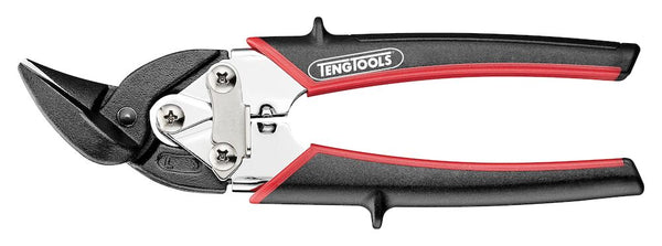Teng Tools 494-7N Compact tin snip straight/left cut Cr-Mo 182mm