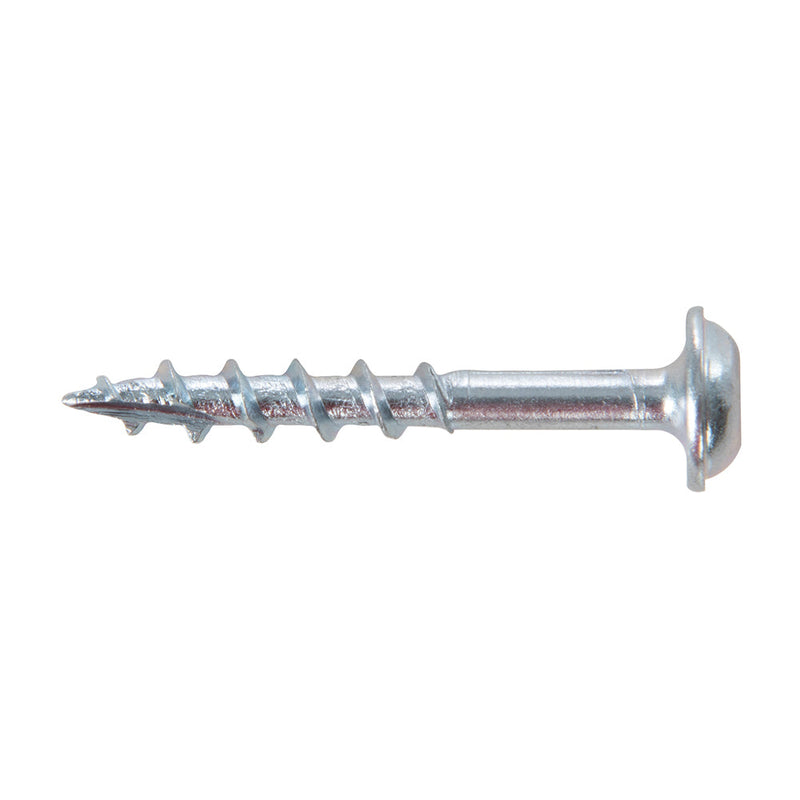 Triton 494580 Zinc Pocket-Hole Screws Washer Head Coarse