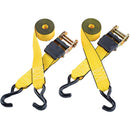 Clarke 1801756 CHT756 3m Heavy Duty Ratcheting Tie Down (Twin Pack)