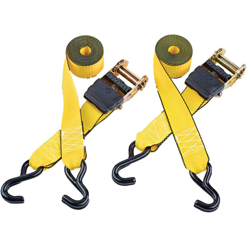 Clarke 1801756 CHT756 3m Heavy Duty Ratcheting Tie Down (Twin Pack)