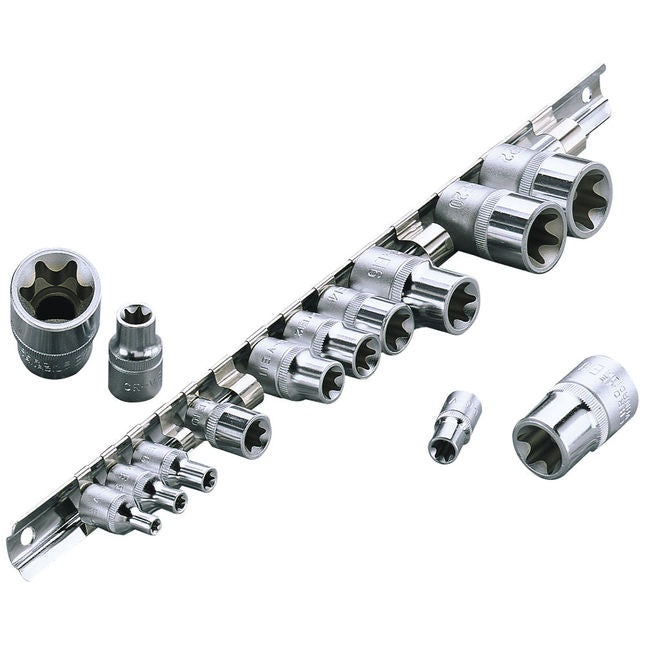 Clarke 1700778 PRO372 14 Piece TORX Socket Set