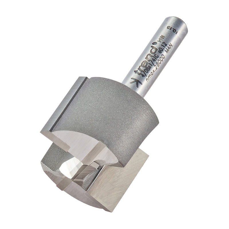 Trend Tools 4/08X1/4TC Two Flute Cutter 25.4Mm Diameter
