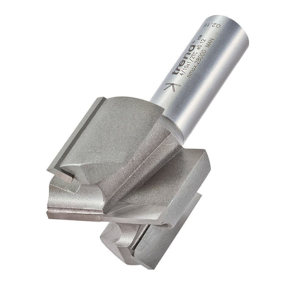 Trend Tools 4/10X1/2TC Two Flute Cutter 35Mm Diameter