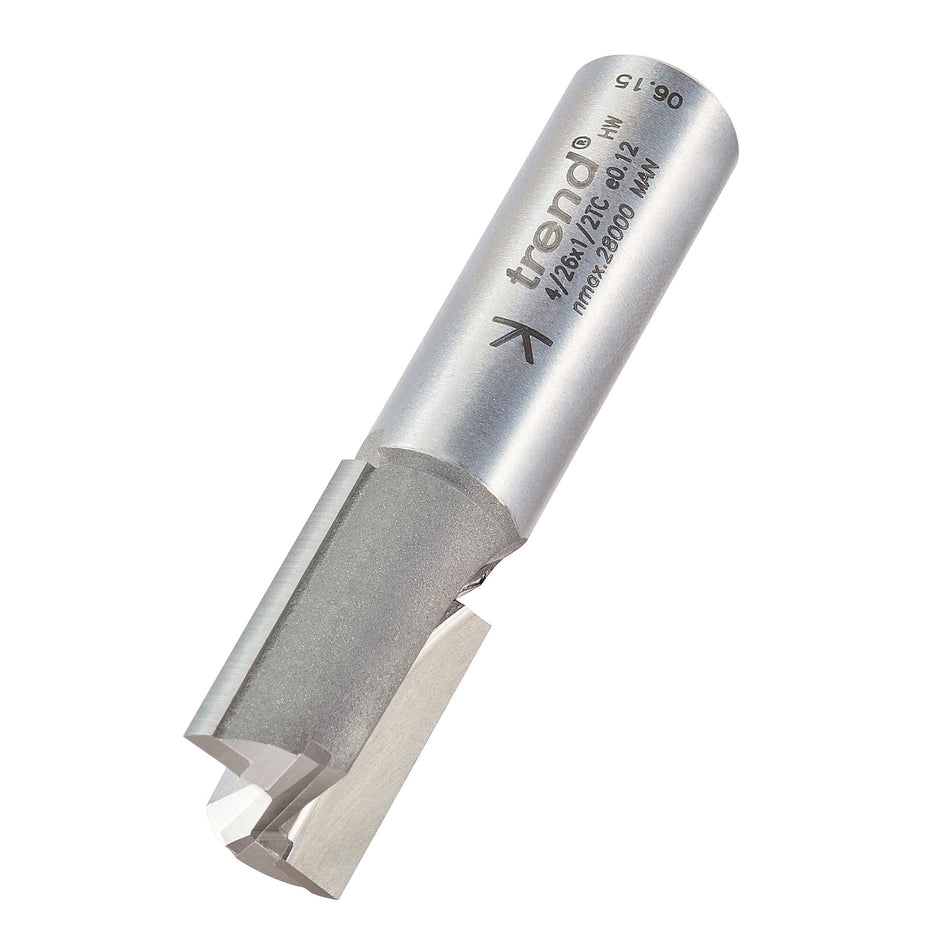 Trend Tools 4/26X1/2TC Two Flute Cutter 15.9Mm Diameter