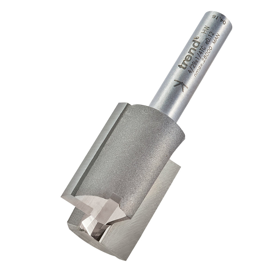 Trend Tools 4/29X1/4TC Two Flute Cutter 18Mm Diameter