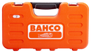 Bahco S560 1/4" and 1/2" Square Drive Socket Set with Metric Bi-Hex Profile and Slim Head Ratchet