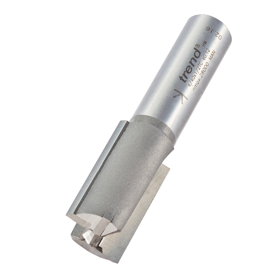 Trend Tools 4/40X1/2TC Two Flute Cutter 18.2Mm Diameter