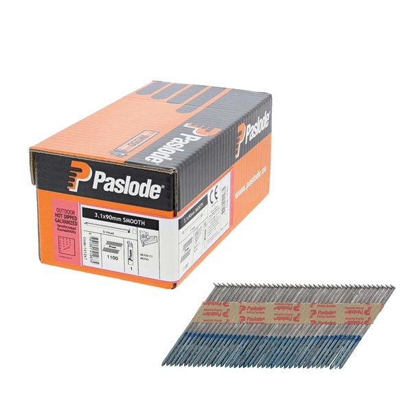 Paslode 141267 IM350 3.1mm x 90mm ST HDGV Handy Pack x 1100