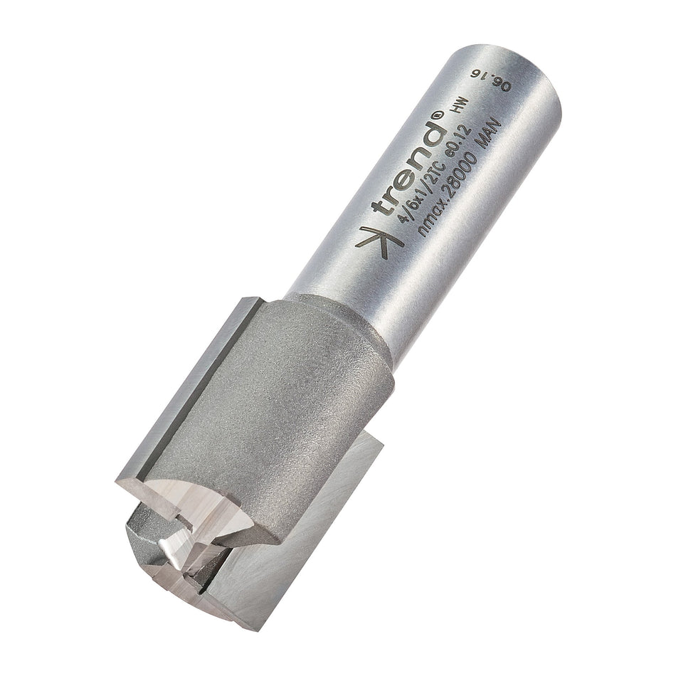 Trend Tools 4/6X1/2TC Two Flute Cutter 20Mm Diameter
