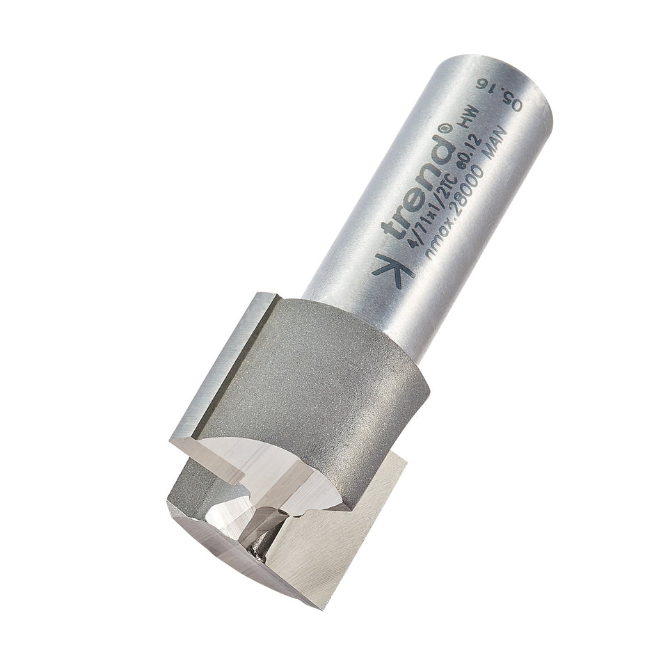 Trend Tools 4/71X1/2TC Two Flute Cutter 23Mm Diameter