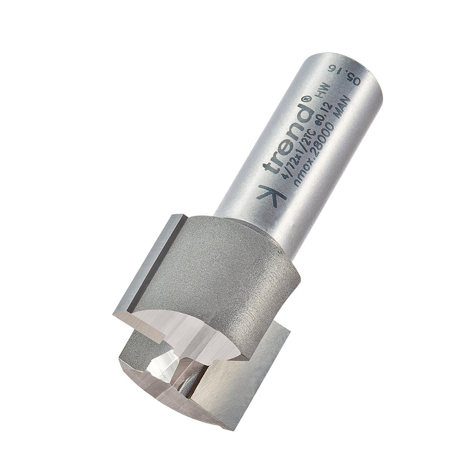 Trend Tools 4/72X1/2TC Two Flute Cutter 24Mm Diameter