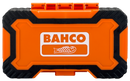 Bahco 59/S54BC 1/4" Bit Set for Slotted/Phillips/Pozidriv/Hex/TORX®/TORX® Tamper/Robertson Screw - 54 Pcs