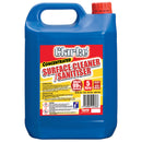 Clarke 3051135 CS2 Surface Cleaner/Sanitiser 5 Litre - Concentrated Refill