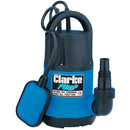 Clarke 7231100 CSE400A 1_" 400W 115Lpm 8m Head Submersible Water Pump (230V)
